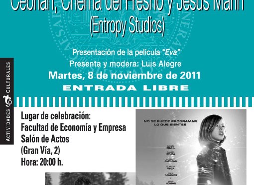 La Buena estrellla coloquios – Eva la película con Kike Maíllo y Entropy Studio